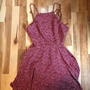 Hollister open back dress